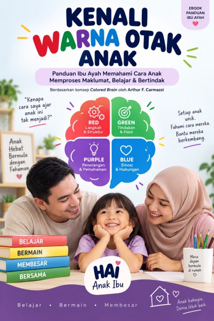 Kenali Warna Otak Anak – Cara Anak Berfikir