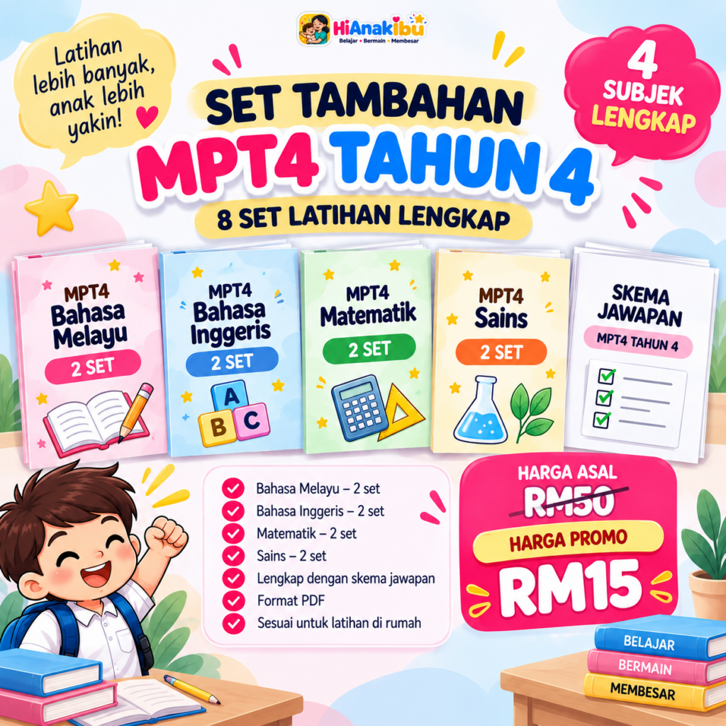 📘 8 Set Latihan MPT4 (Matriks Tahun 4)